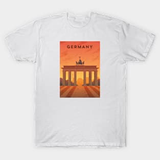 Germany. Retro travel poster T-Shirt